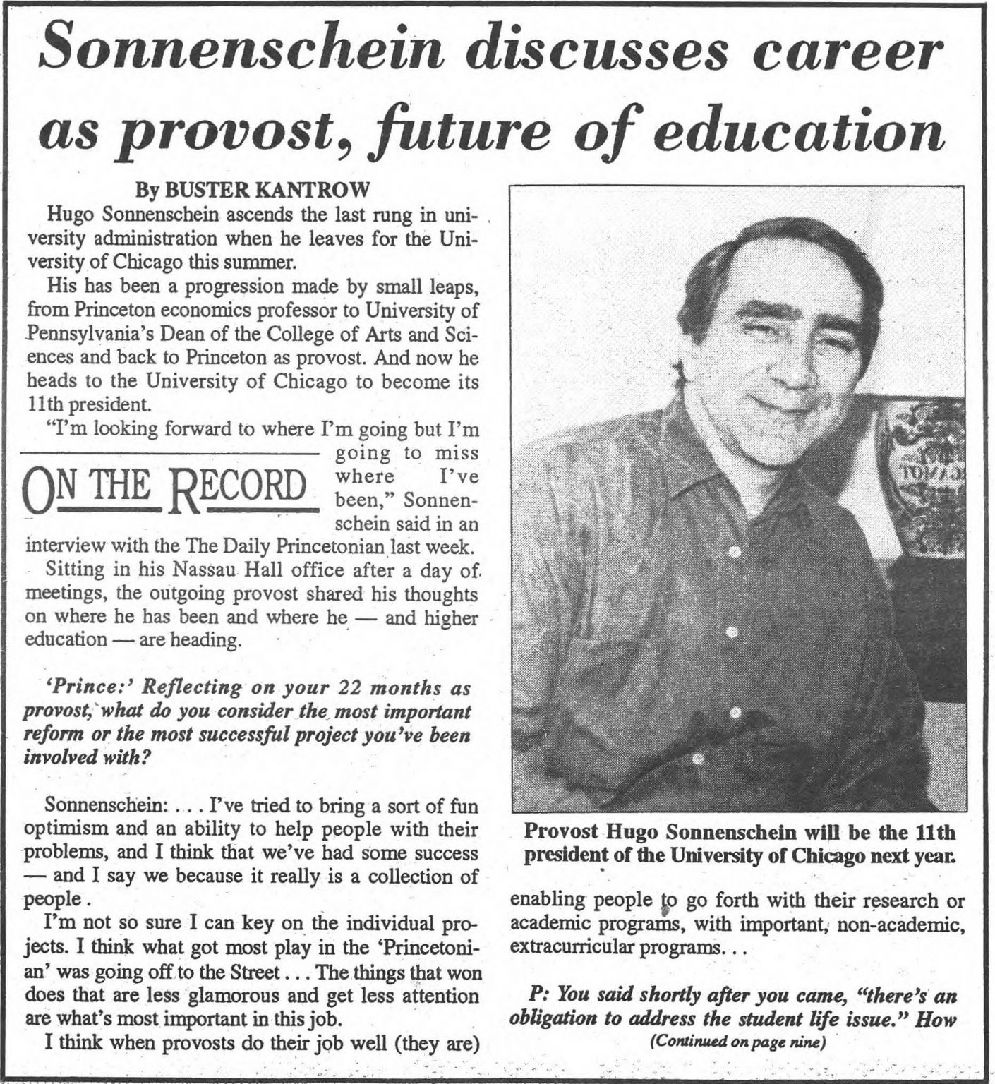 Economics senior thesis picture