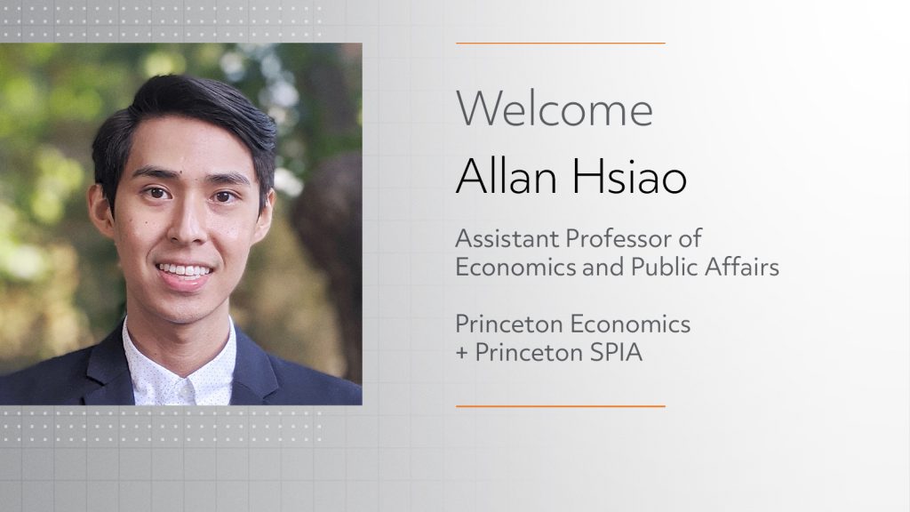Welcome Allan Hsiao