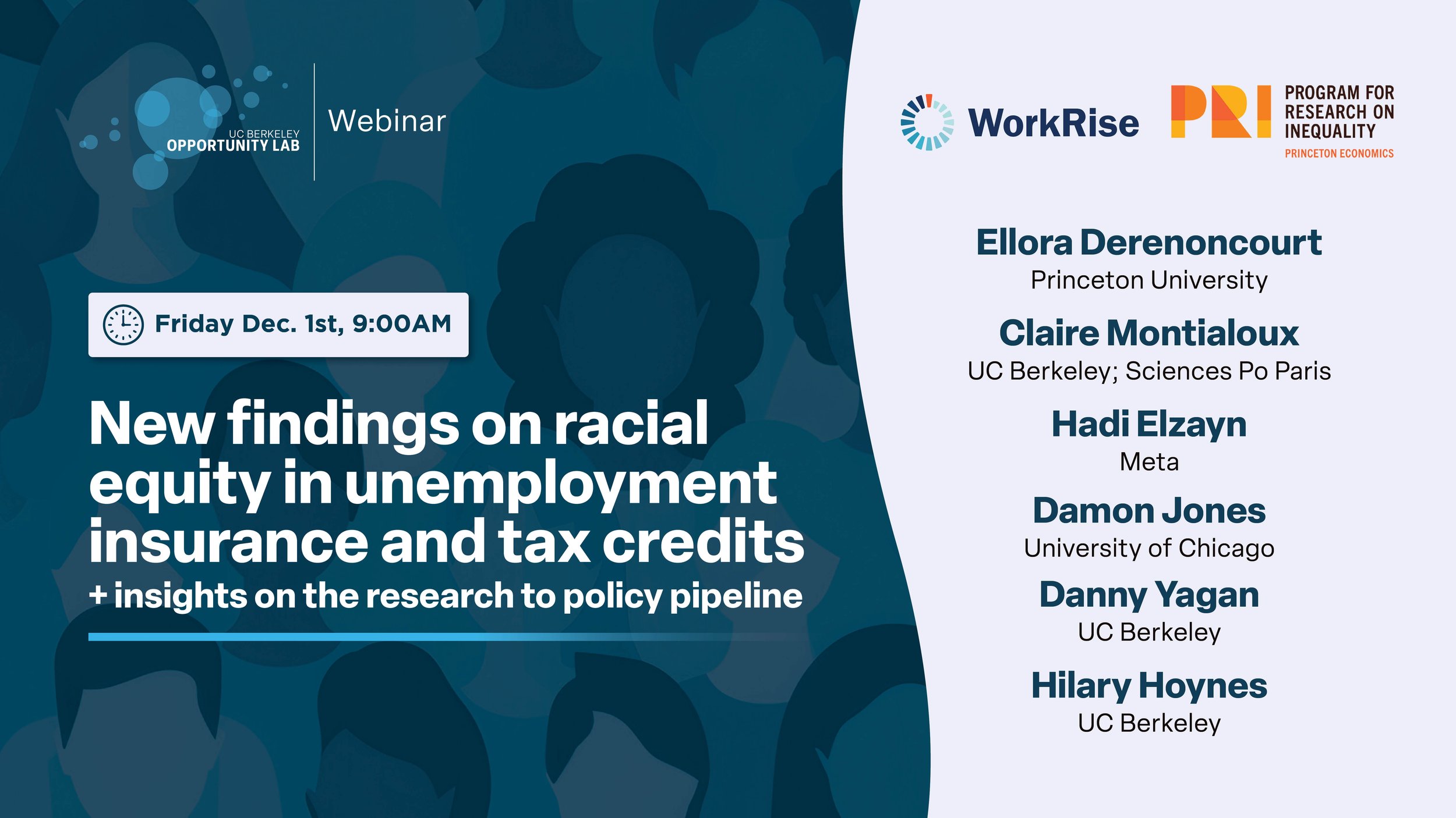 Webinar: New Findings On Racial Equity In Unemployment Insurance + Tax ...