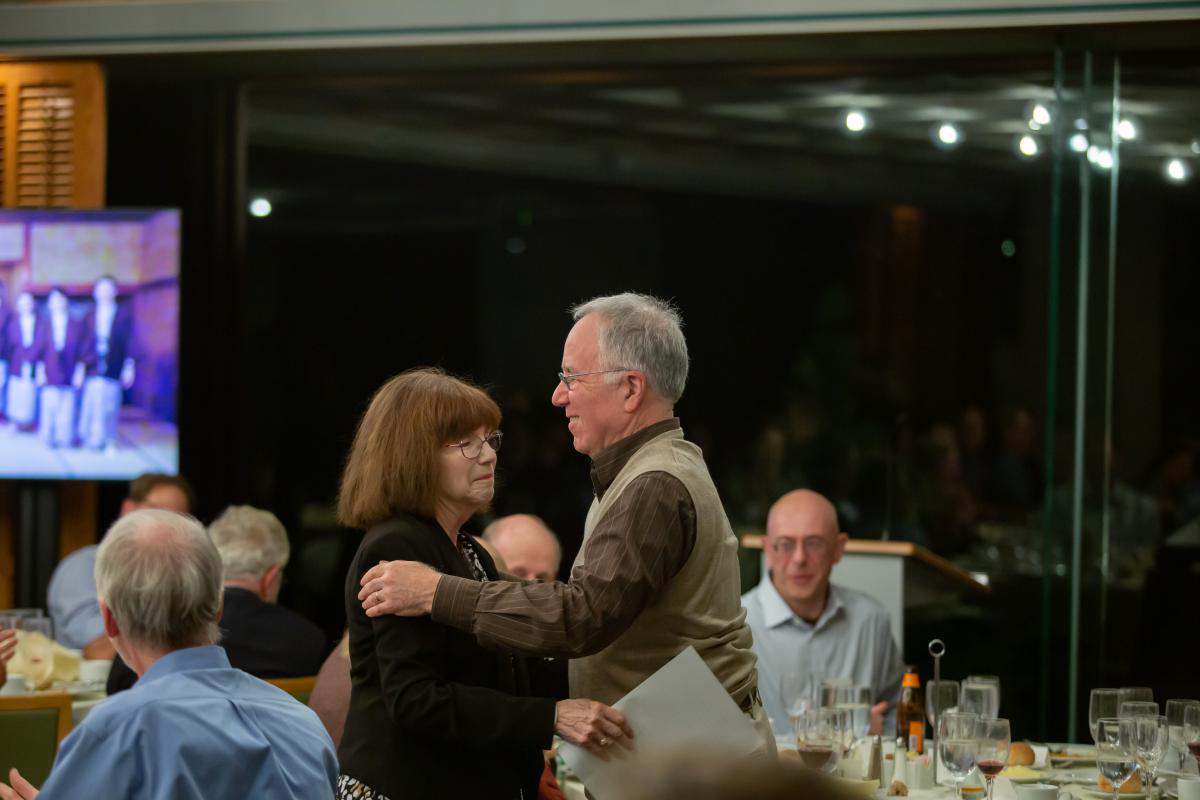 Sharon Ernst and Gene Grossman